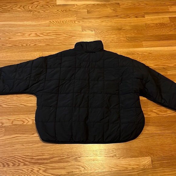 Free People Movement Pippa Packable Puffer Jacket Washed Black Small NWT - Picture 13 of 17